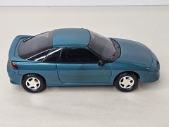 AMT Ertl 1991 Geo Storm GSI Teal Blue Metallic Dealer Promo Model Car 6963 1:25