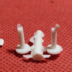 Wheel Pins & Blocks 1967 Pontiac GTO 1:25 Scale Model Car Part MPC