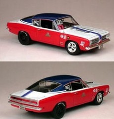 Sox & Martin Plymouth Barracuda NHRA Drag Decals 1/25th – 1/24th Scale Decals