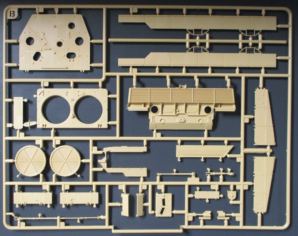 Rye Field 1/35 Scale Leopard 2A6 – Parts Tree B from Kit No. 5065