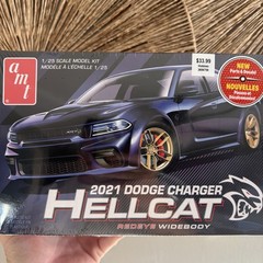 🚨2021🚨Dodge Charger🐈‍⬛Hellcat🐈‍⬛Redeye Wide body 1/25 Model Factory Sealed