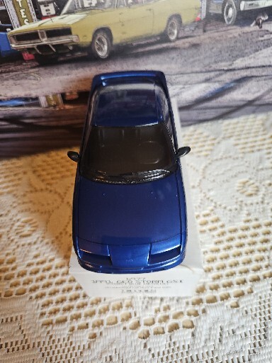 1991 Geo Storm GSI Dealer Promo Car 6977 Colbalt Blue Metallic ERTL