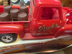 MONOGRAM 1955 FORD PICK-UP STROHMOBILE 1:24 MODEL KIT Partially Completed.