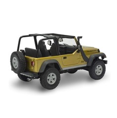 Revell Jeep Wrangler Rubicon Plastic Car Kit Unassembled Yellow/Black/Gray 12+