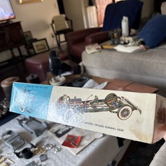 Vintage Hubley Metal Model Car Kit 1930 Packard Roadster no. 4860-500 Parts