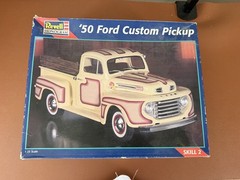 Revell Monogram ’50 Ford Custom Pickup Model Kit 1:25 Scale. 5580