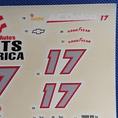 NASCAR 🌟 Decals Western Auto Chevy 1:25 Scale 1000s Model Car Parts 4 Sale AMT