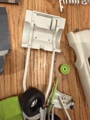 AMT Ertl Millenium 1/25 151 Chevrolet Fleetline Model Car Kit parts