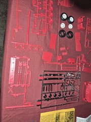 LIndberg 1:25 LIttle Red Wagon Model Kit # 72158 Please check photos