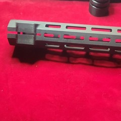 15″ Handguard Black and a hess bank truck