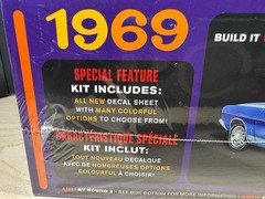AMT – 1969 FORD TORINO COBRA FASTBACK – 1:25 SCALE KIT – FACTORY SEALED NEW
