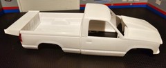 Resin Outlaw Hood & Rear Spoiler Combo for ’92, ’96 & 454 SS Chevy P/U AMT 1/25.