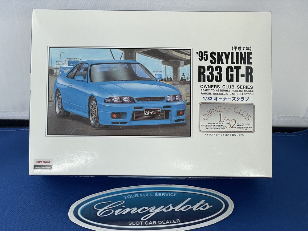 ARII Owners Club 1/32 ’95 Nissan Skyline R33 GT-R Model Kit #34