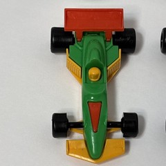 Lot Of 6 1970’s Bruder Plastic Miniature Formula 1 Race Car Made In Germany