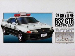 ARII 1/32 Nissan Skyline R32 GT-R Patrol Car 1989 No.57 47062