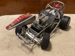 Ready Built 6-1/2” Midget Racer Plastic Model – Junkyard