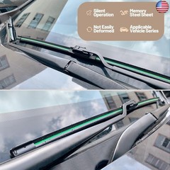 Compatible With Chevrolet Corvette 2005-2024 Front Windshield Wipers Water