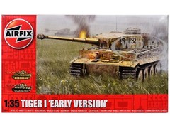 LEVEL 3 MODEL KIT GERMAN TIGER I EARLY VER. 1/35 SCALE MODEL BY AIRFIX A1363