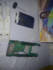 VTG 1972 AMT Ford Pinto “Lil Boss” Runabout T337-225 1/25 Junkyard PARTS ONLY