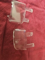 Body Shell 1967 Dodge Charger 1/25 MPC, grill, clear hood, 2 tires with wheels,