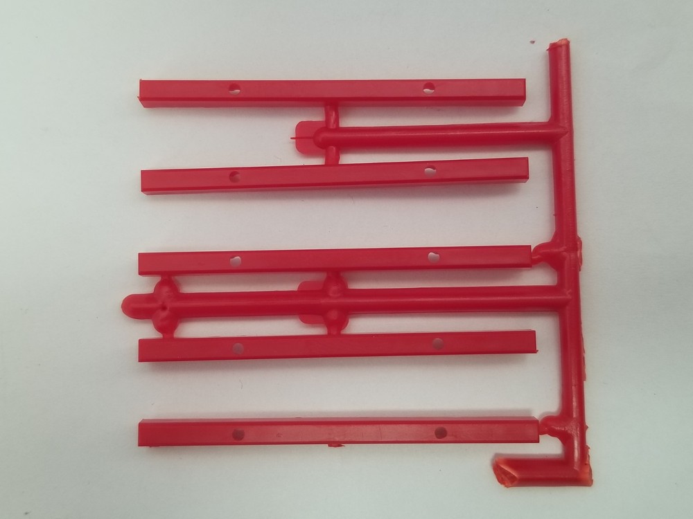 RC Cola & Beer Wagon BEAMS for BED FLOOR for Monogram Revell 1:24 Model Kit