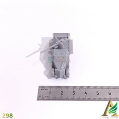 1/144 German Sd.Kfz. 7/1 Flak 38 Half-Track Unpainted Resin Model Kit WWII