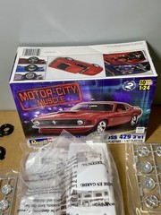 Revell 1970 Mustang Boss 429 85-2149 Model Kit New Open Box Motor City Muscle