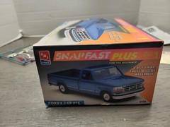 1/25 AMT FORD F-150 XLT Truck Model Snap Fast Plus #6124 VINTAGE RARE