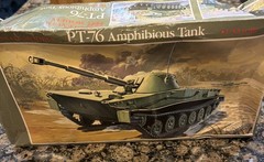 Glencoe Models PT-76 Amphibious Tank 1/32 Model Kit