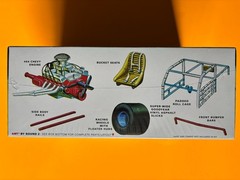 1965 CHEVROLET CHEVELLE MODIFIED STOCKER MODEL KIT AMT ROUND 2 1/25 SCALE NEW!!!