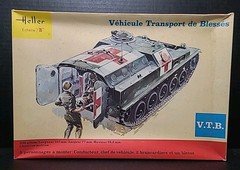 Vintage 70’s Heller 1:35 V.T.B. Vehicule Transport De Blessés Kit# 787