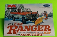 Moebius 1/25 1972 Ford F-250 Ranger 4×4 Pickup Truck Instruction Sheet Only