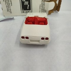 1992 C4 Corvette Convertible Artic White/Red Interior Dealer Promo Amt Ertl 8923