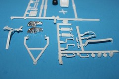 VINTAGE PARTS LOT 1/25 scale MPC model kit accessories SKIS EXTINGUISHER HITCH