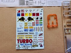 ITALERI Truck Shop Accessories Model Kit No. 764 1:24 Scale Almost Complete