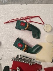 Vintage AMT 1961 Lincoln Continental K-421 Box & Huge 1/25 Model Parts Lot