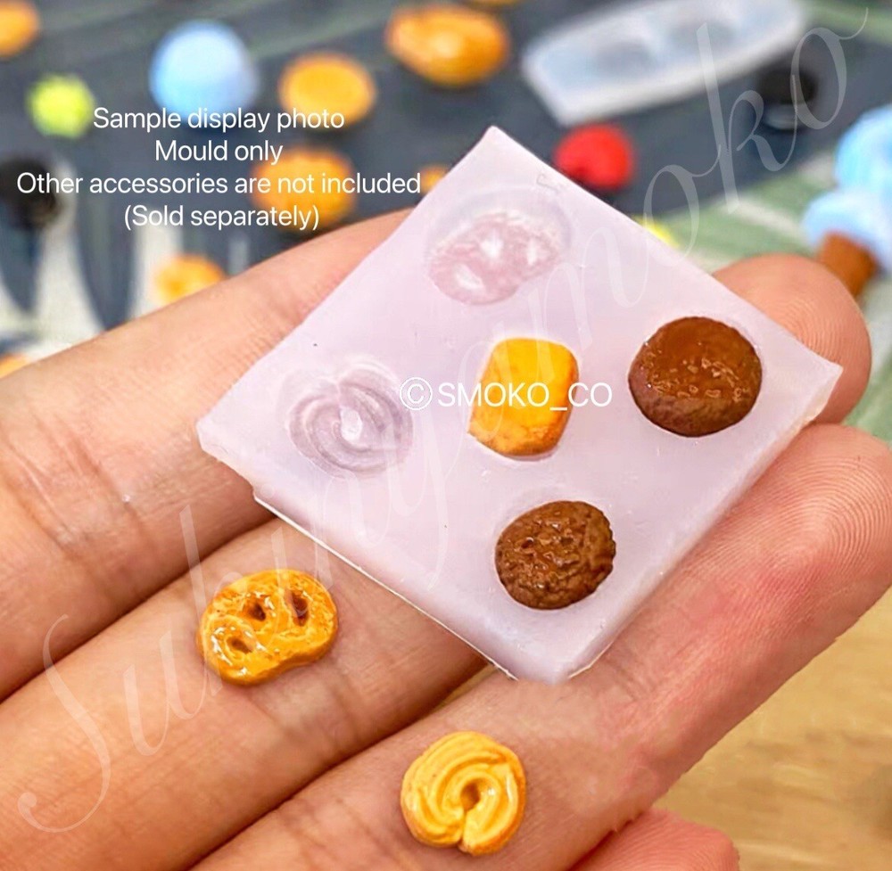 1:12 Scale DIY 3D Dollhouse Miniature Resin/Polymer Clays Mould – No# 04