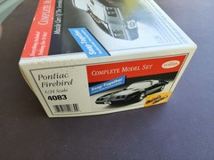 Testors Pontiac Firebird 1/24 4083 snap together