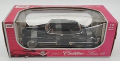 Diecast ANSON 1947 Cadillac Series 62 Convertible 1:18 Black MIB Sealed Box VTG
