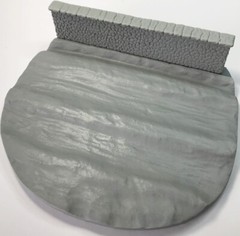 AFV Sunken Road Base w/ Stone Wall Section 1/35th Scale Resin Base TW-35222