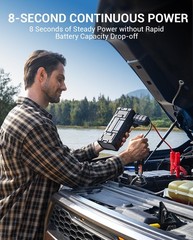 Avapow 6000A Car Battery Jump Starterfor All Gas Or Up To 12L Diesel Powerful