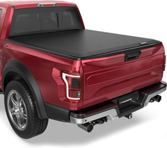 Soft Roll up Truck Bed Tonneau Cover Compatible for 2015-2024 2025 Ford F-150 F1