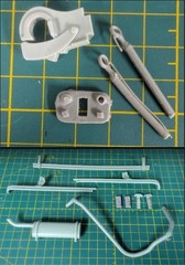 1/6 WWII Willys Jeep Cast Resin Model Kit With Opening Hood and Engine Detail