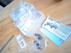 1963 SHELBY COBRA 289 3N1 MODEL KIT AMT ROUND 2 1/25 SCALE NEW IN OPEN BOX LOOK!