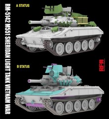 RYEFIELD MODEL RFM RM-5142 1/35 M551 Sheridan Light Tank Vietnam War