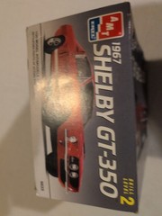 AMT Ertl 1967 Shelby GT-350 1/25 Scale Plastic Model Kit (Skill Level 2) Opened