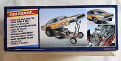 Polar Lights 1969 Dodge Charger Funny Car 1:25 Scale Model Kit Scale level 2 NEW