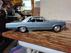 AMT 1964 PONTIAC LeMANS HardTop Yorktown Blue Dealer Promo Model Car