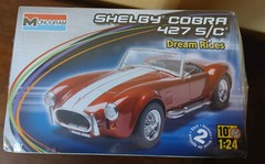 2012 SHELBY COBRA 427 S/C Dream Rides Model Kit by Monogram 1:24 – New / Sealed