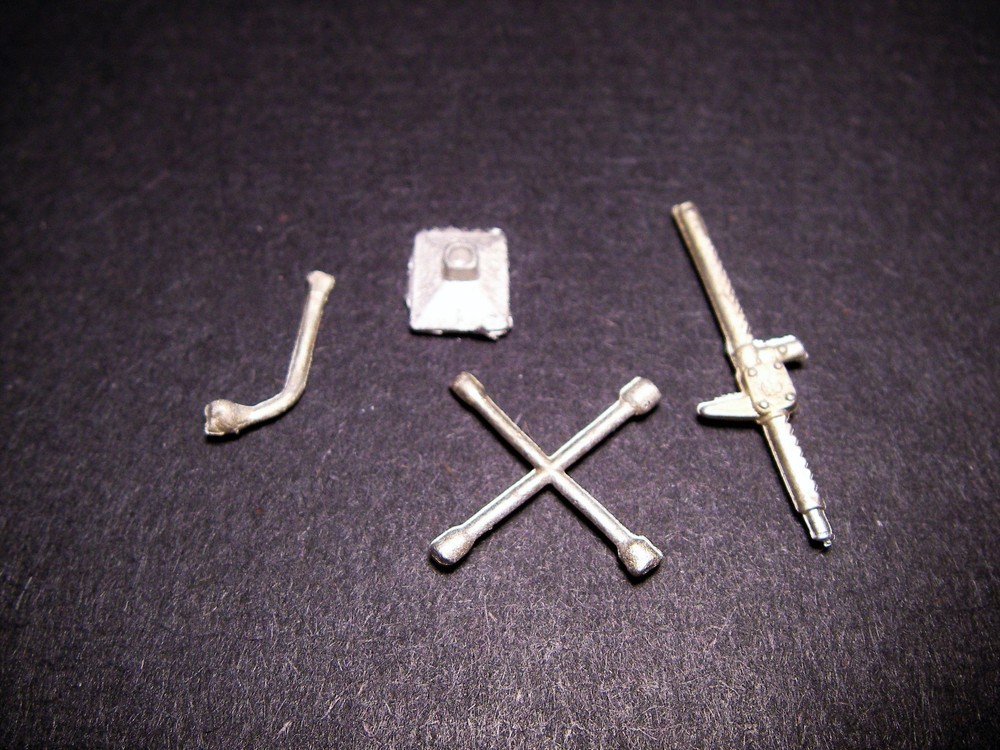 Scale Repro’s Plus 1512 1/24,1/25 Pewter Jack Set (4 Pieces)